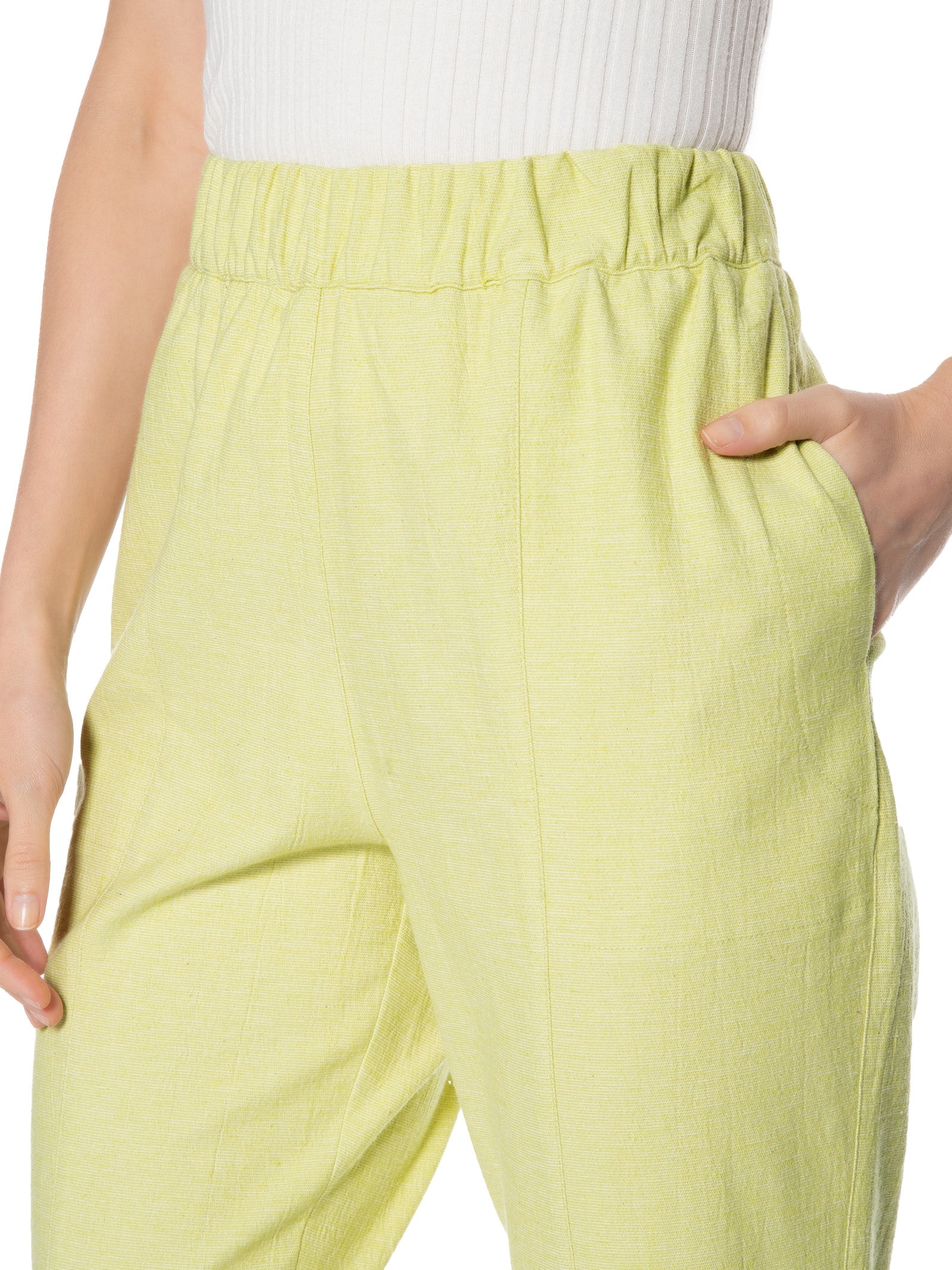 Calça Feminina Carrot Asteria Verde Canal