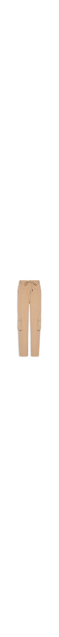 Calça Feminina Cenoura Araminta Sarja – Marrom