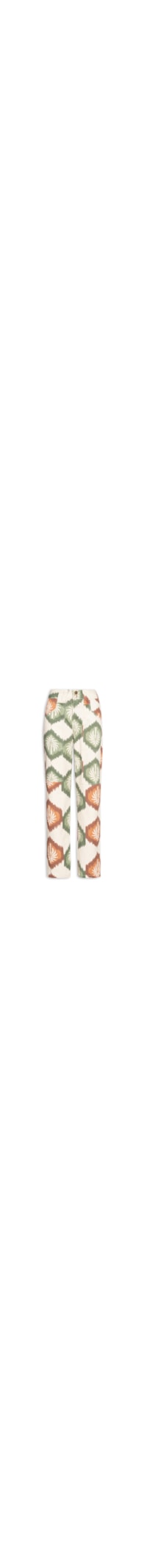 Calça Feminina Cenoura Bolso Sarja - Bege