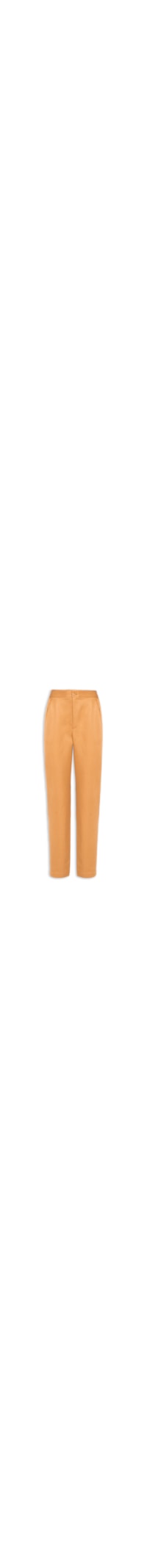 Calça Feminina Cenoura Com Bainha Dobrada - Marrom