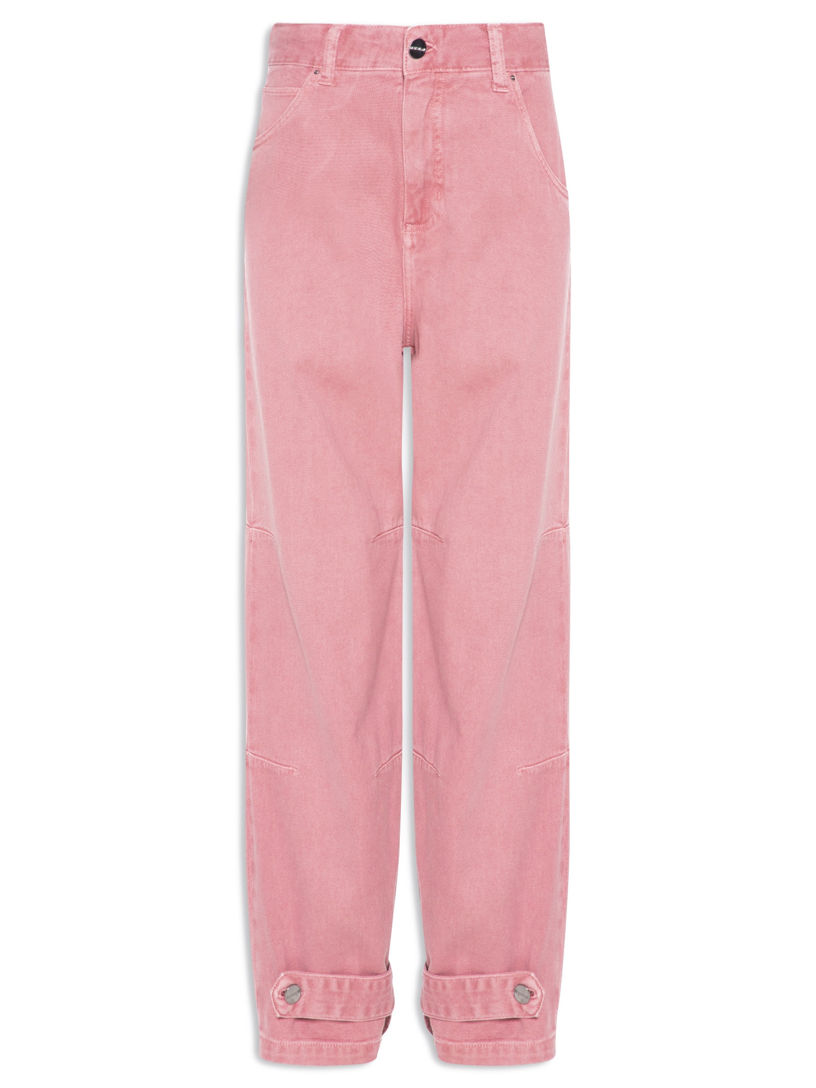 Calça Feminina Cenoura Lizzy Sarja Rosa Le Lis