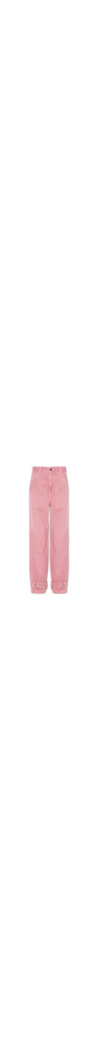 Calça Feminina Cenoura Lizzy Sarja - Rosa