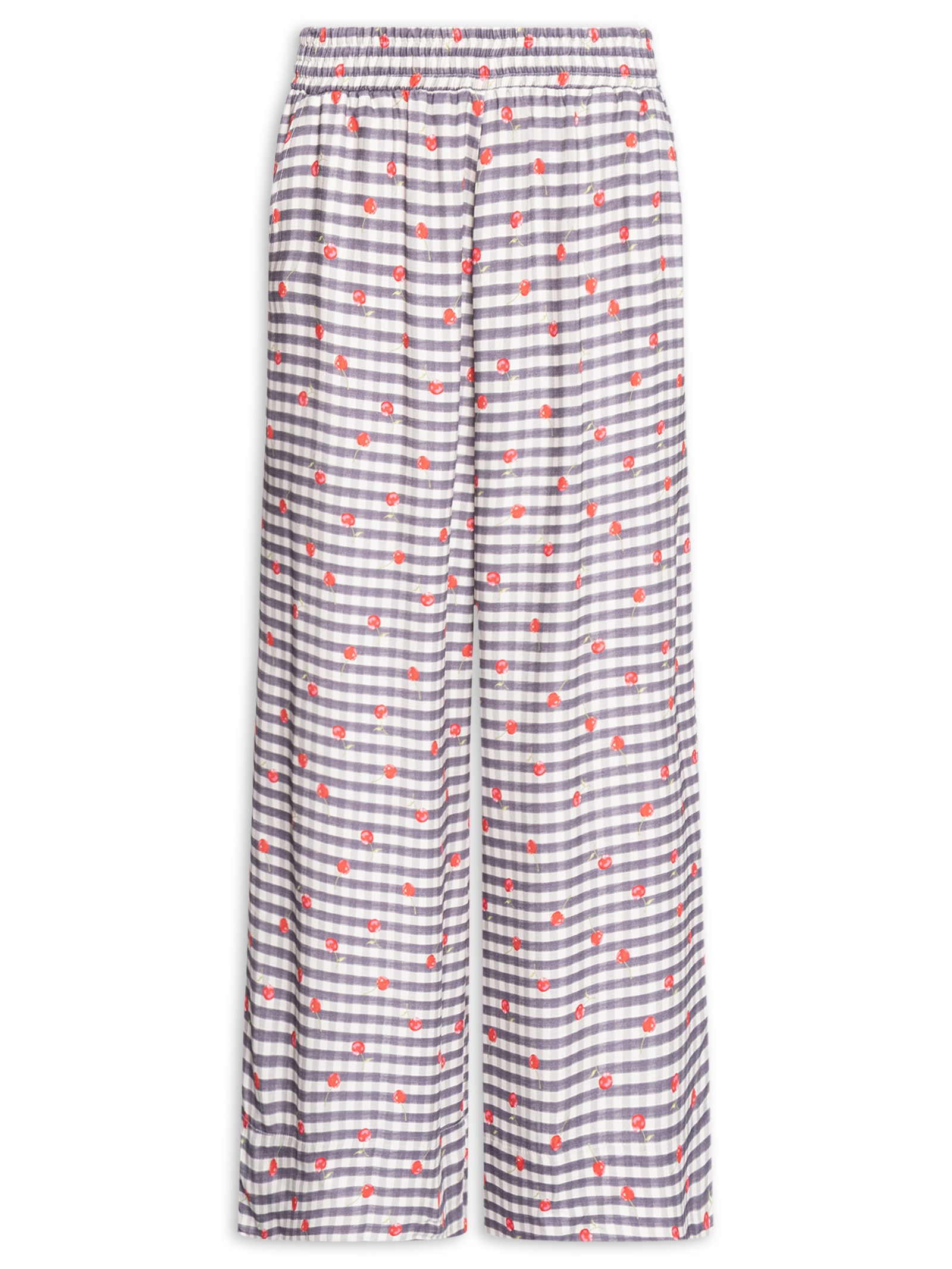 Calça Feminina Cerejinhas Azul Cantão