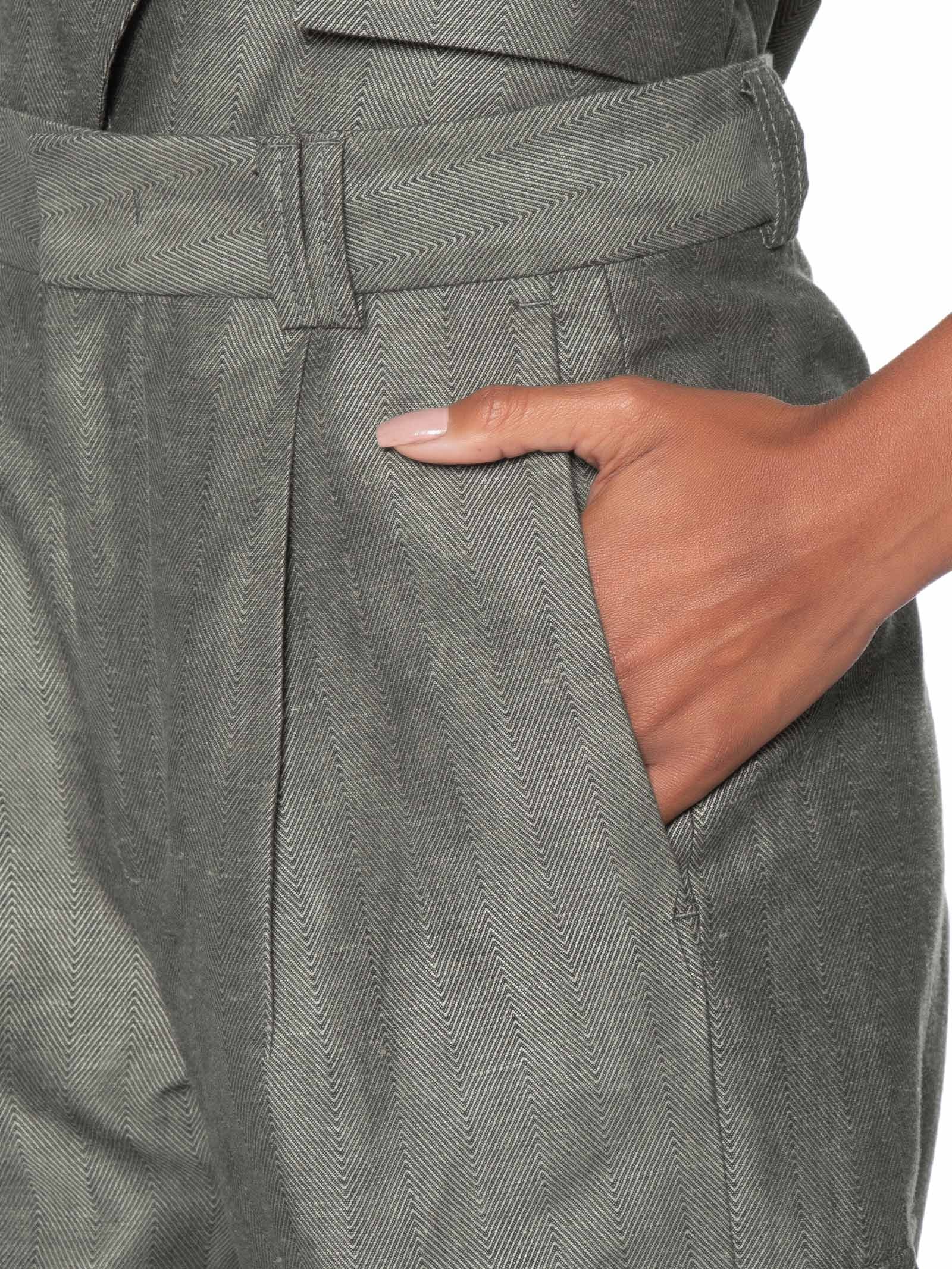 Calça Feminina Chevron Cinza Animale