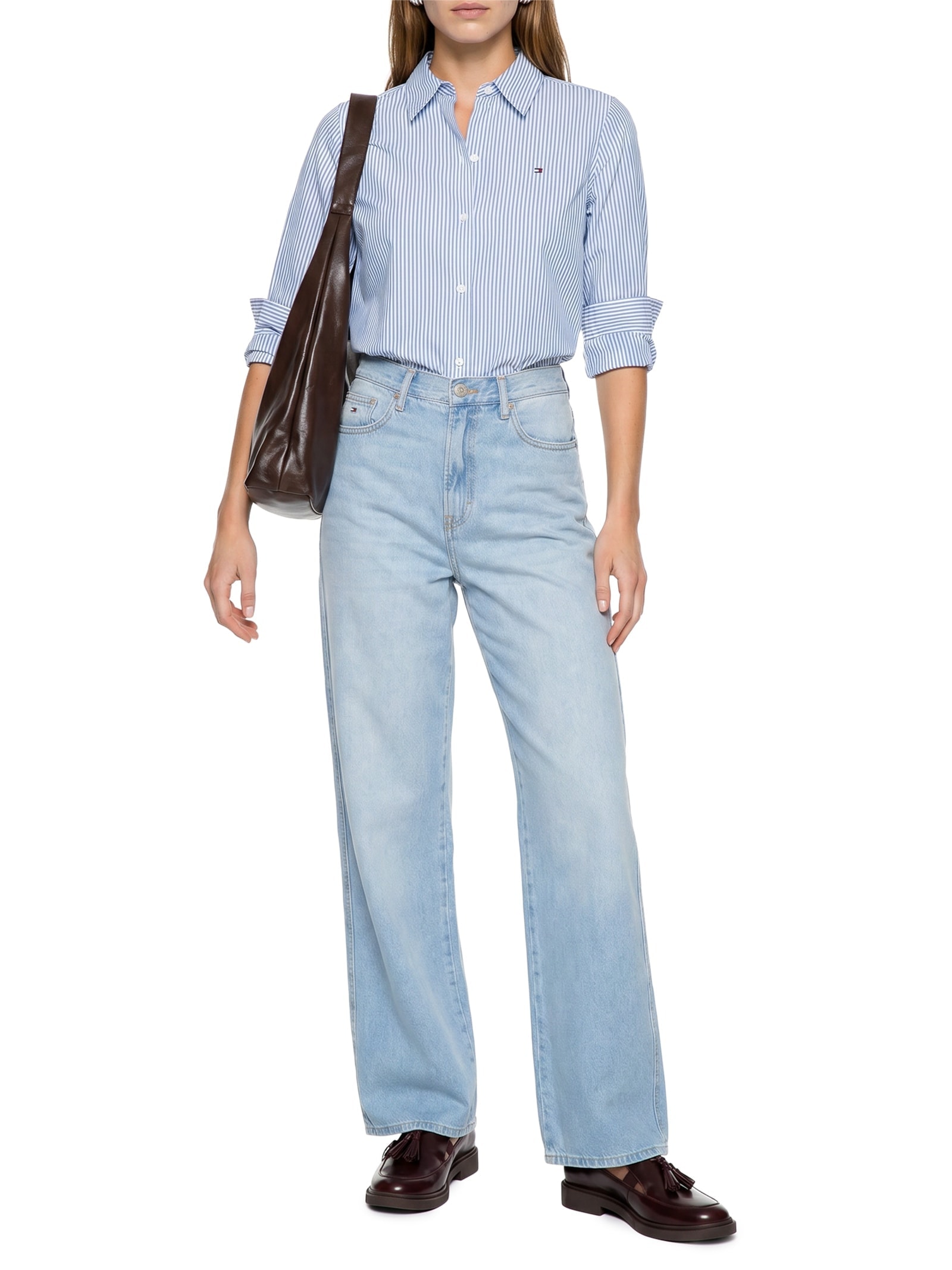 Calça Feminina Claire BI0122 Azul Tommy Jeans