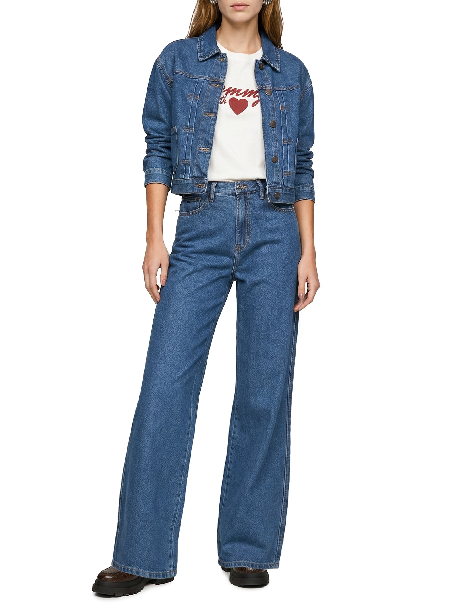 Calça Feminina Claire Embro Azul Tommy Jeans