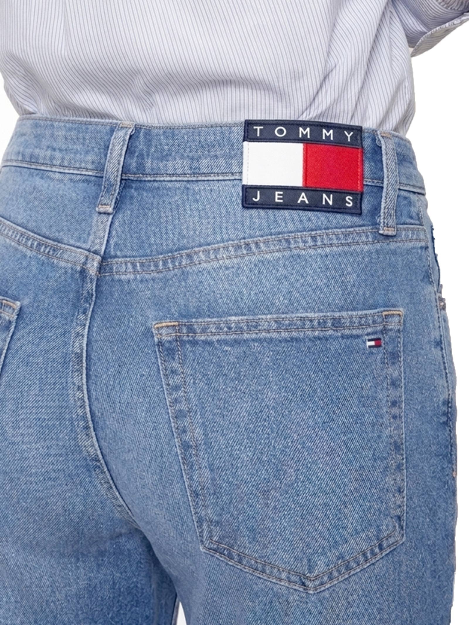 Calça Feminina Cleo Mid Bootcut Azul Tommy Jeans