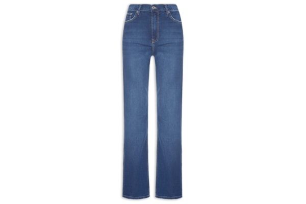 Calça Feminina Cleo Mid Bootcut BI0152 - Azul