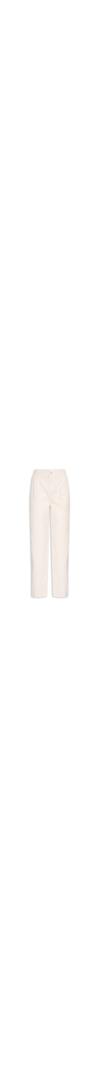 Calça Feminina Color Barrel Pregas – Bege