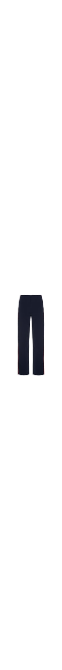 Calça Feminina Color Block Slim Straight Pant - Azul