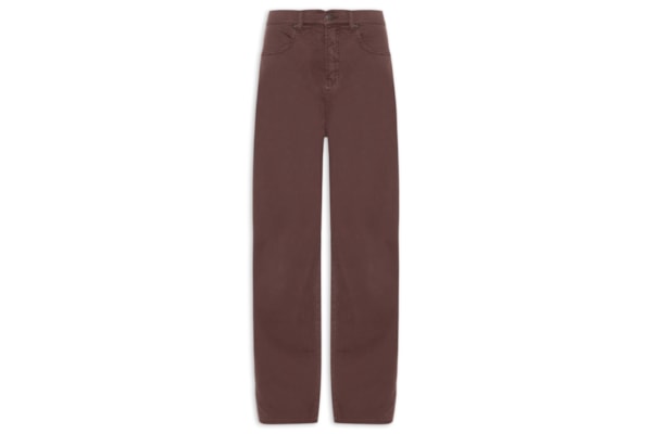 Calça Feminina Color Extreme Barrel - Marrom