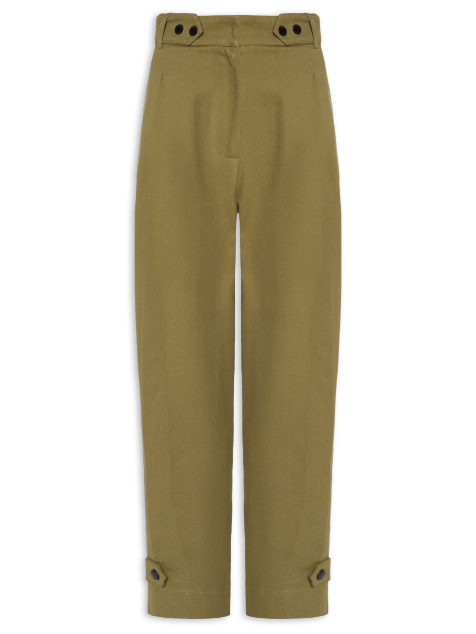 Calça Feminina Com Aletas Verde Animale Jeans