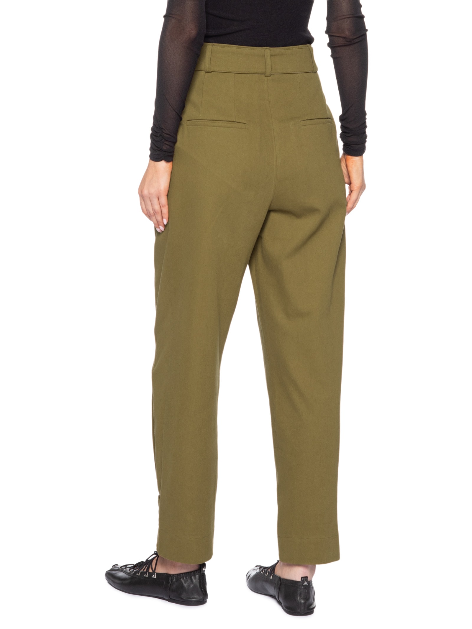 Calça Feminina Com Aletas Verde Animale Jeans