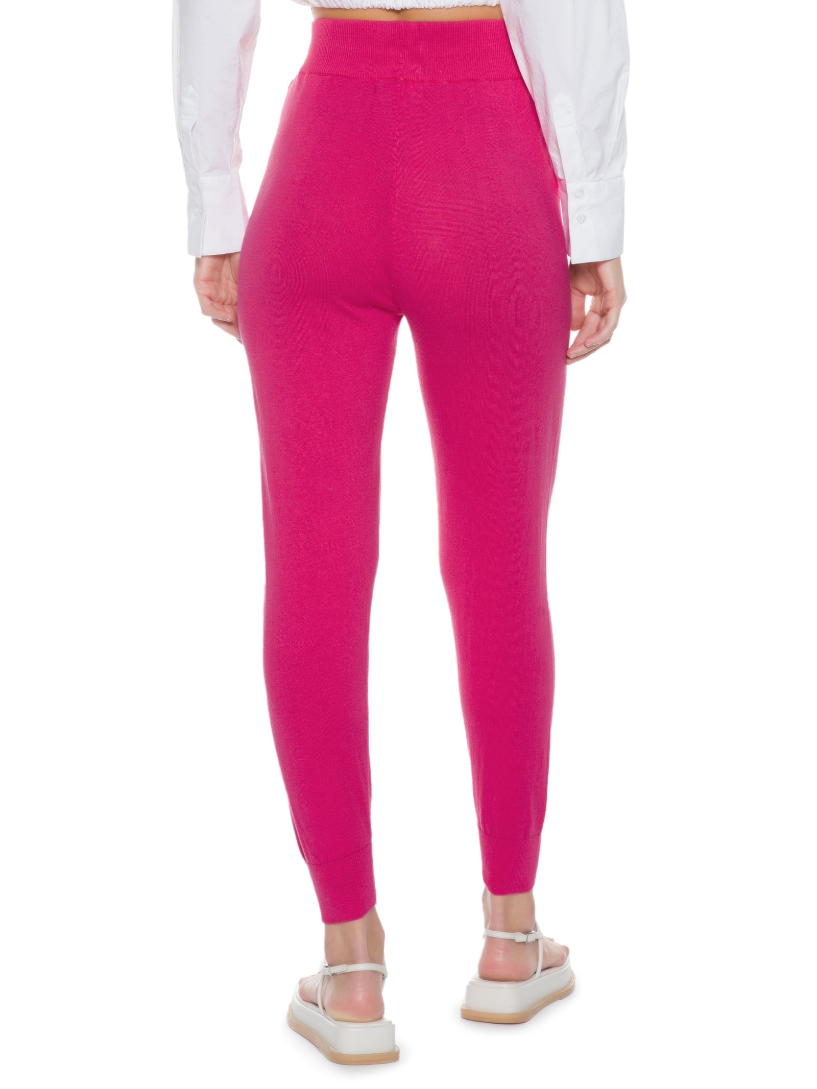 Calça Feminina Com Cordão Rosa Hering