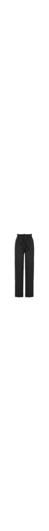 Calça Feminina Com Cós Triplo - Preto