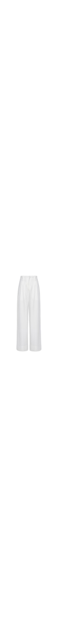 Calça Feminina Com Pregas - Branco