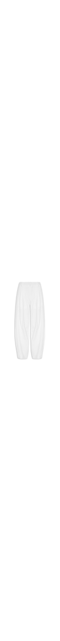 Calça Feminina Com Pregas - Branco