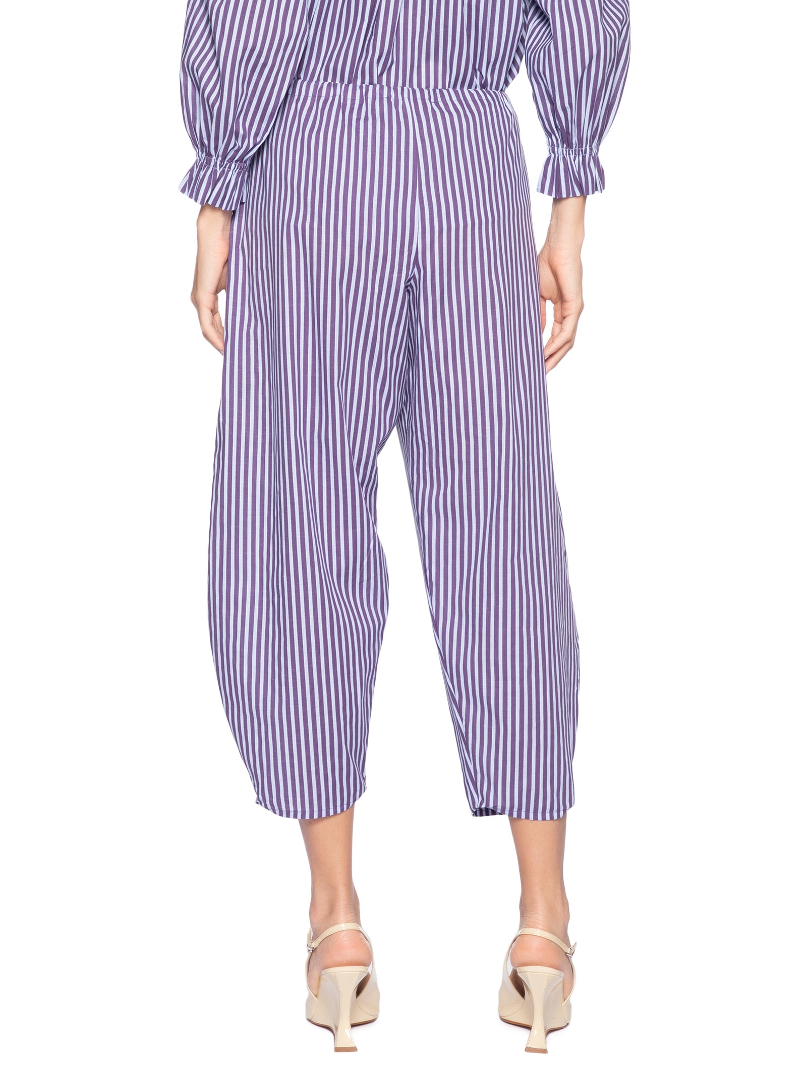 Calça Feminina Comfy Listrada Azul Animale