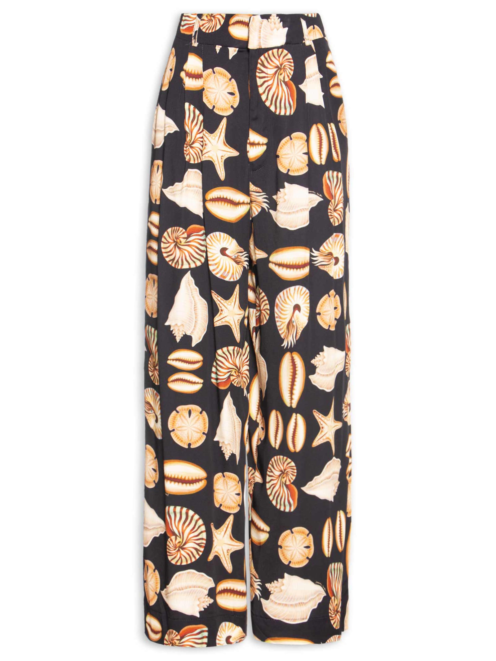 Calça Feminina Conchas Preto Farm