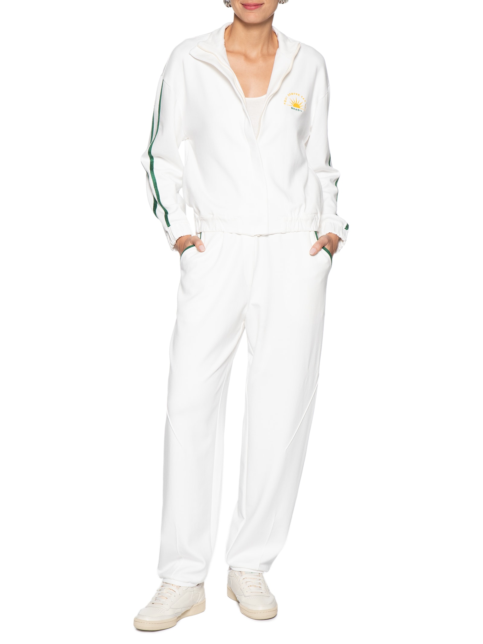 Calça Feminina Copa Branco Dress To