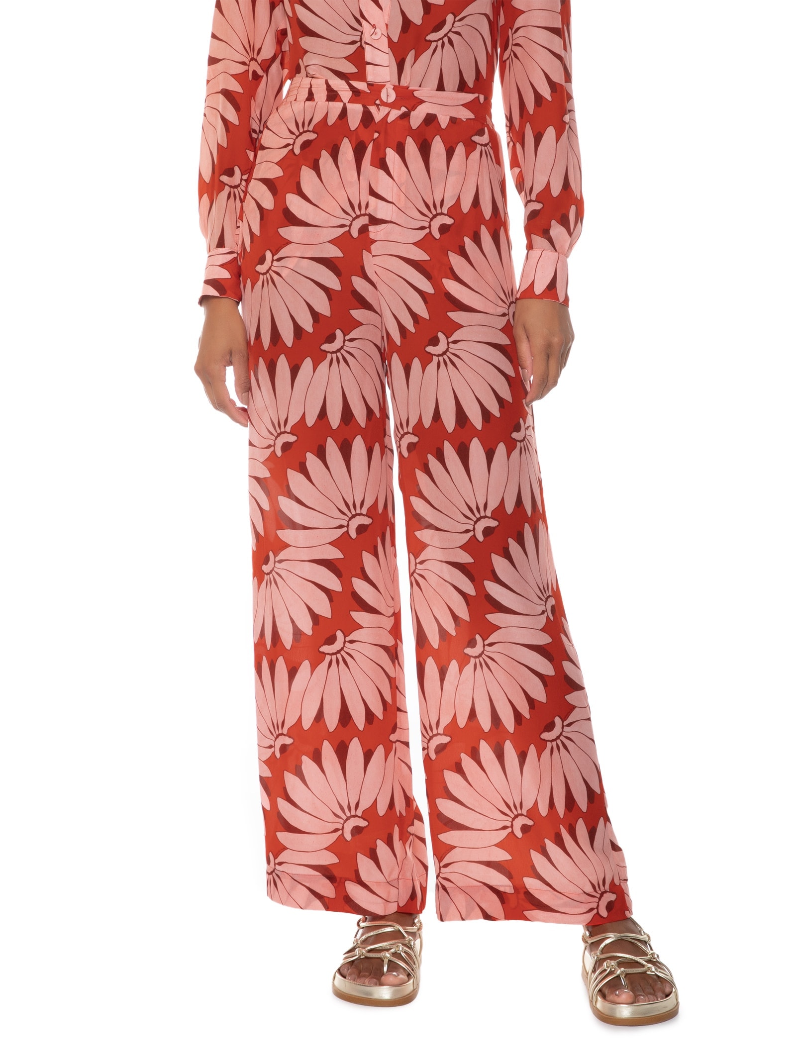 Calça Feminina Copabanana Vermelho  Farm