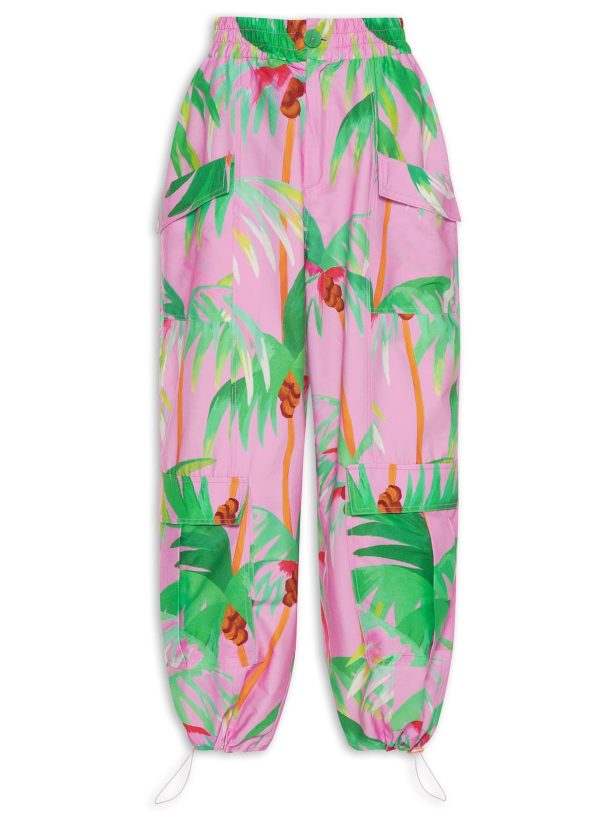 Vista 2 Calça Feminina Coqueiral ROSA ROSA