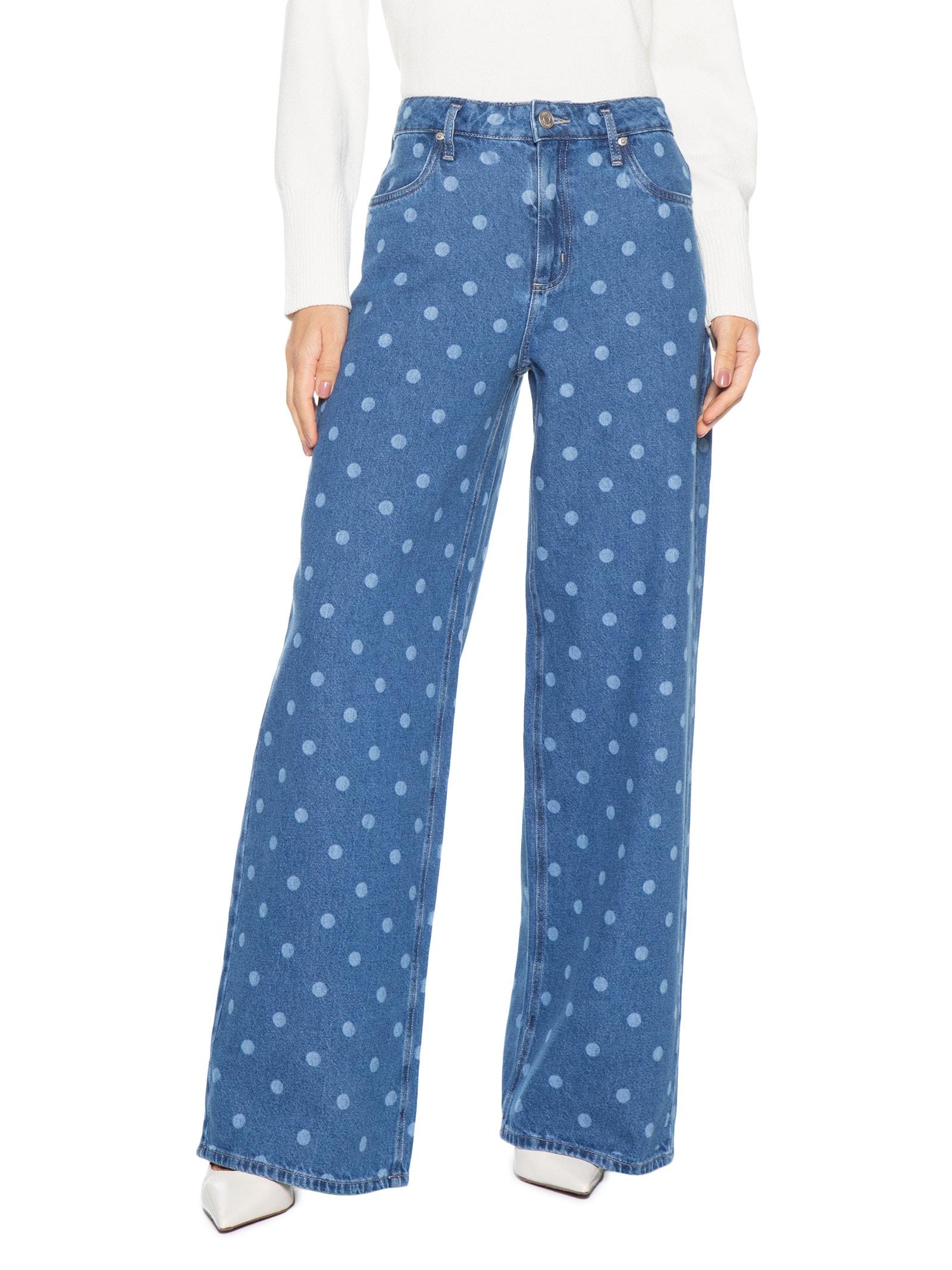 Calça Feminina Cora Azul P7 Jeans