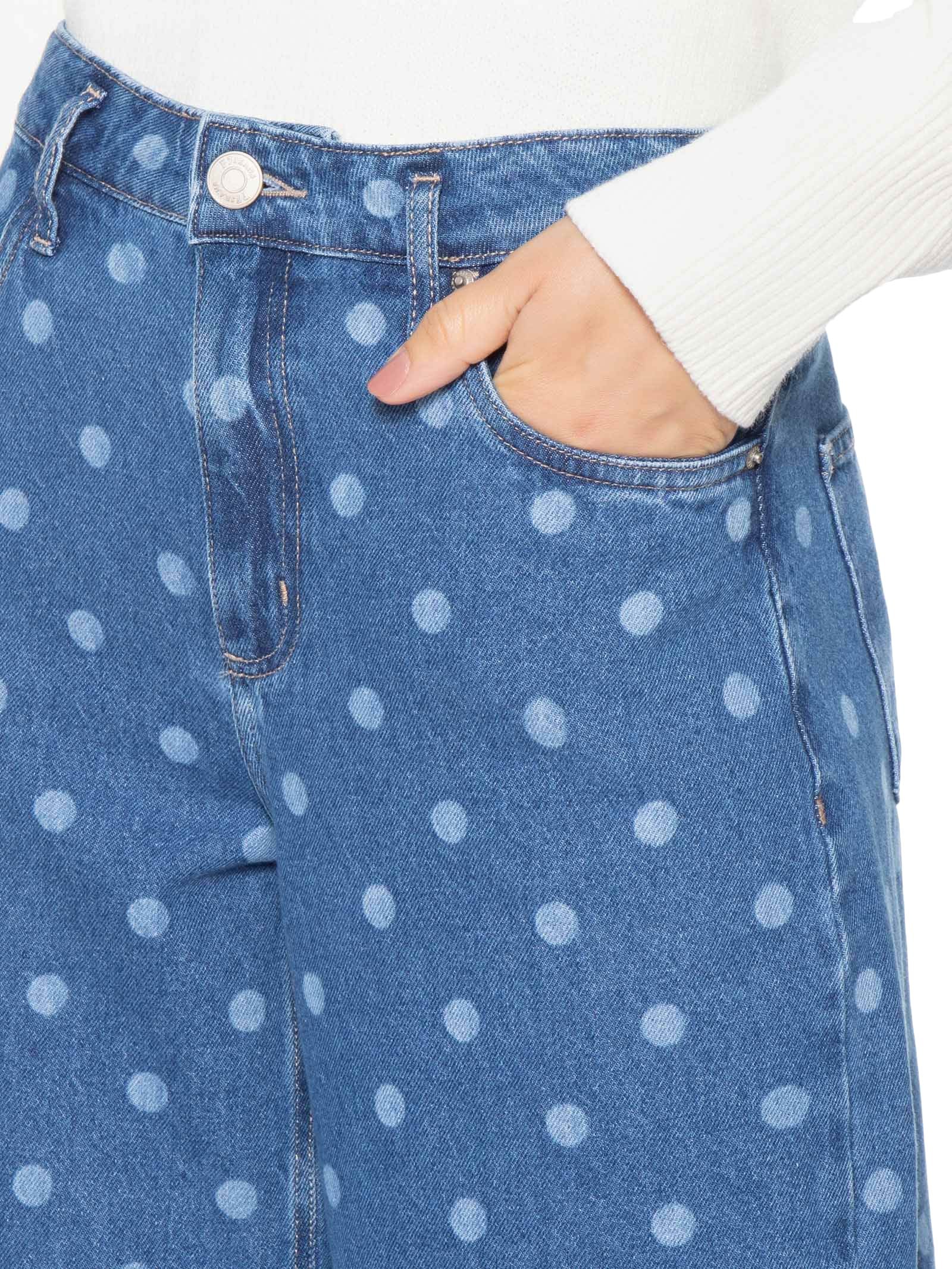 Calça Feminina Cora Azul P7 Jeans