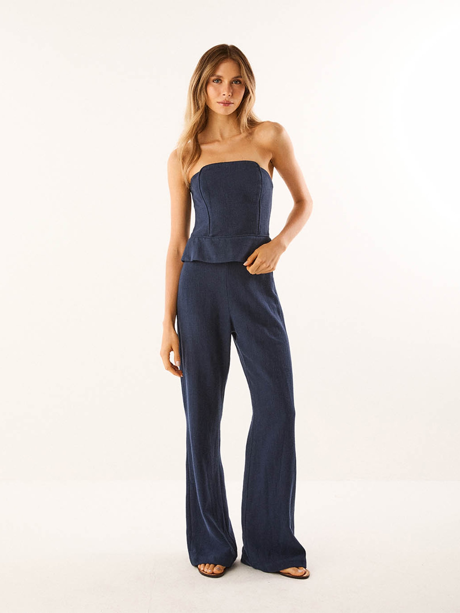 Calça Feminina Cora Azul Vix
