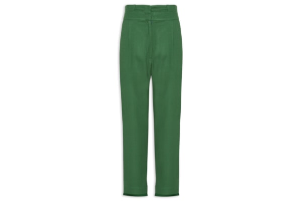 Calça Feminina Cós Duplo - Verde