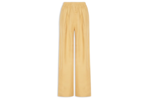 Calça Feminina Cós Elástico - Bege