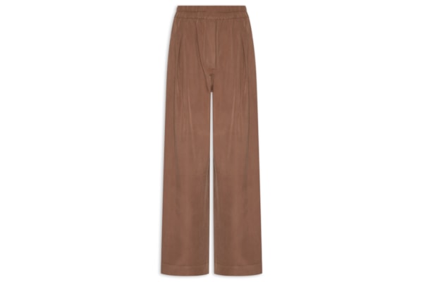Calça Feminina Cós Elástico Choco - Marrom