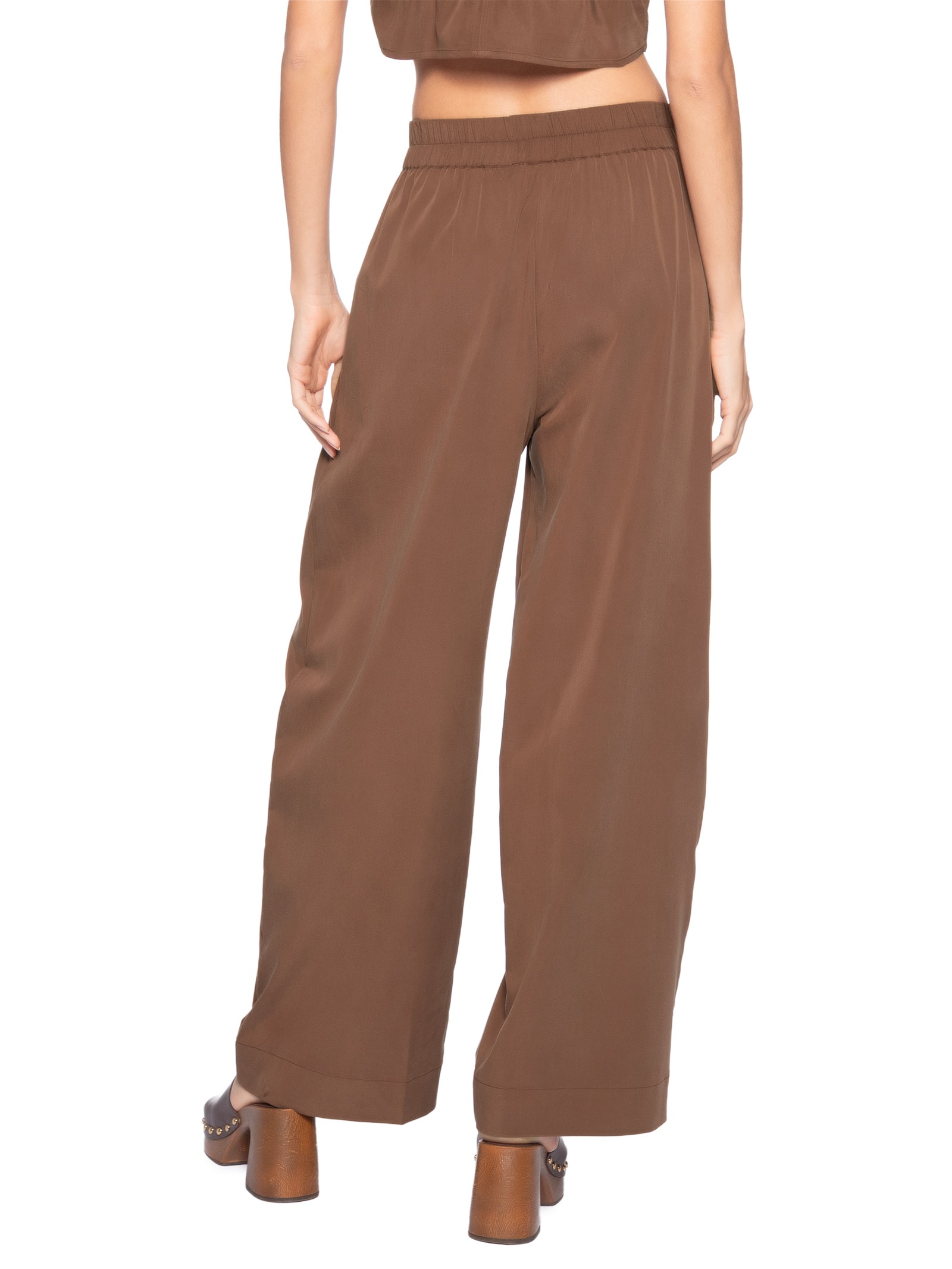 Calça Feminina Cós Elástico Choco – Marrom Animale