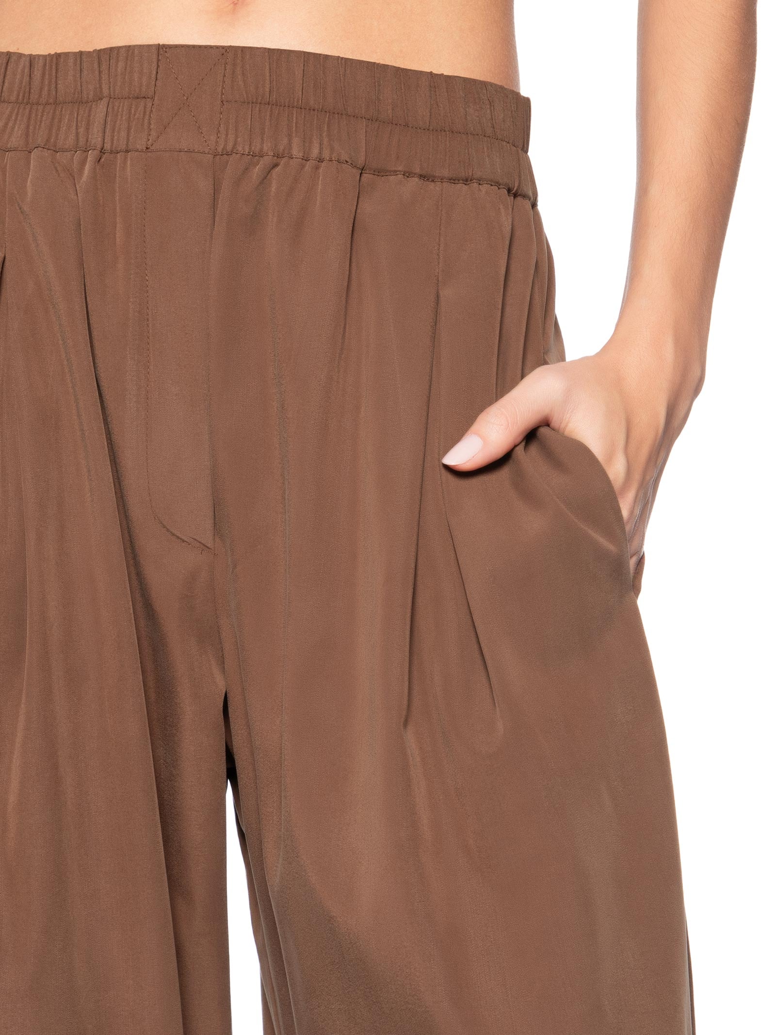Calça Feminina Cós Elástico Choco – Marrom Animale