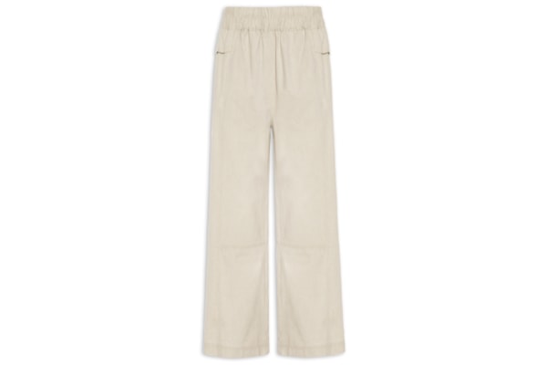 Calça Feminina Cós Esportivo - Bege