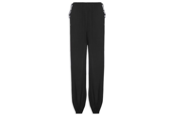 Calça Feminina Crepe Amarração Lateral - Preto