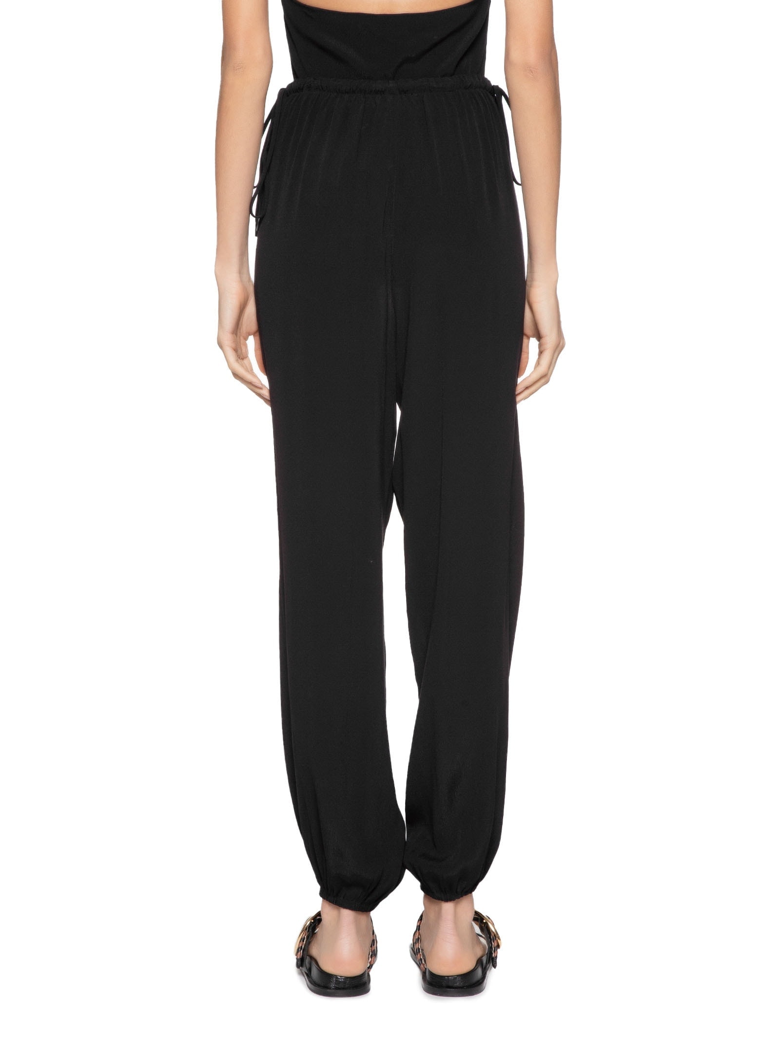 Calça Feminina Crepe Amarração Lateral Preto Dress To