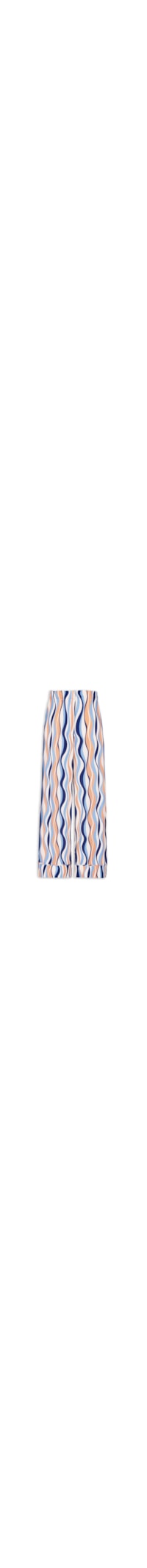 Calça Feminina Crepe Estampa Carioca - Azul