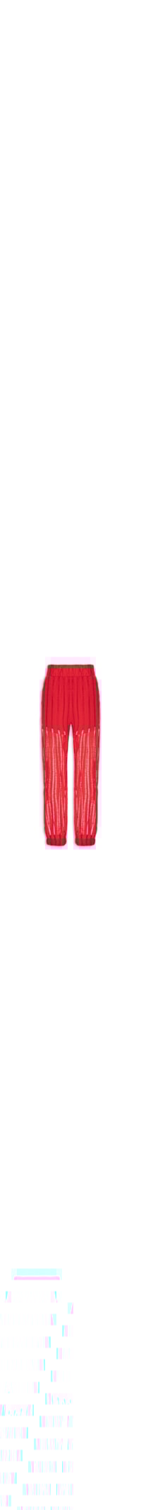 Calça Feminina Cropped - Vermelho