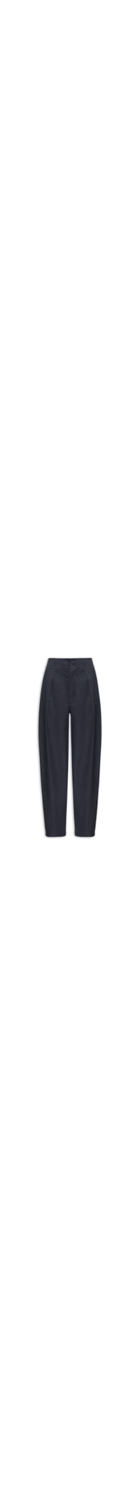 Calça Feminina De Alfaiataria Balloon - Azul
