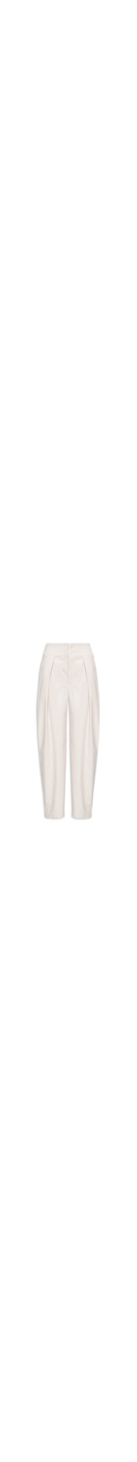 Calça Feminina De Alfaiataria Balloon - Bege