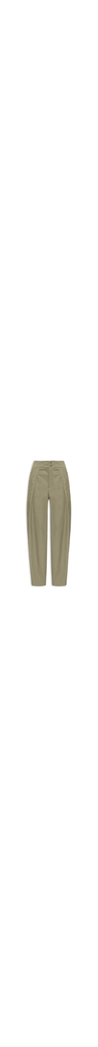 Calça Feminina De Alfaiataria Balloon - Verde