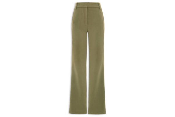 Calça Feminina De Alfaiataria Bootcut - Verde