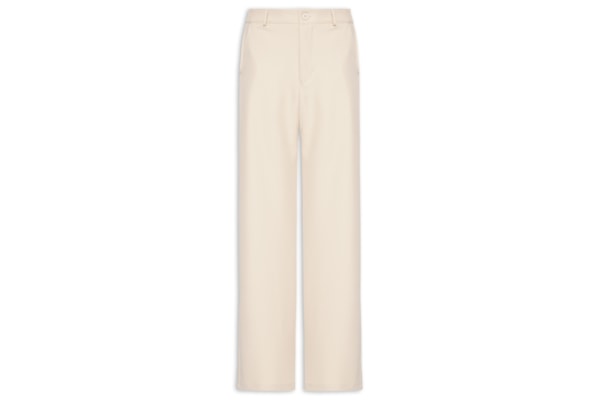 Calça Feminina  de Alfaiataria – Bege