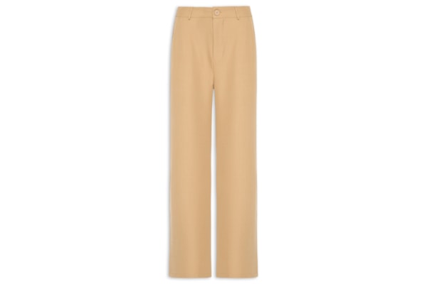 Calça Feminina  de Alfaiataria – Bege
