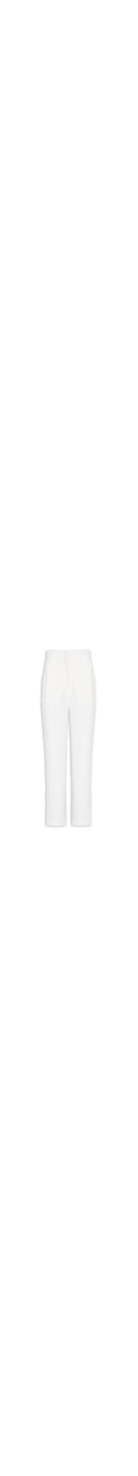 Calça Feminina De Crepe - Branco