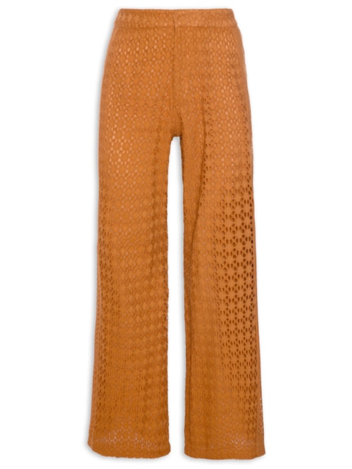 Calça Feminina De Laise Esferas – Marrom