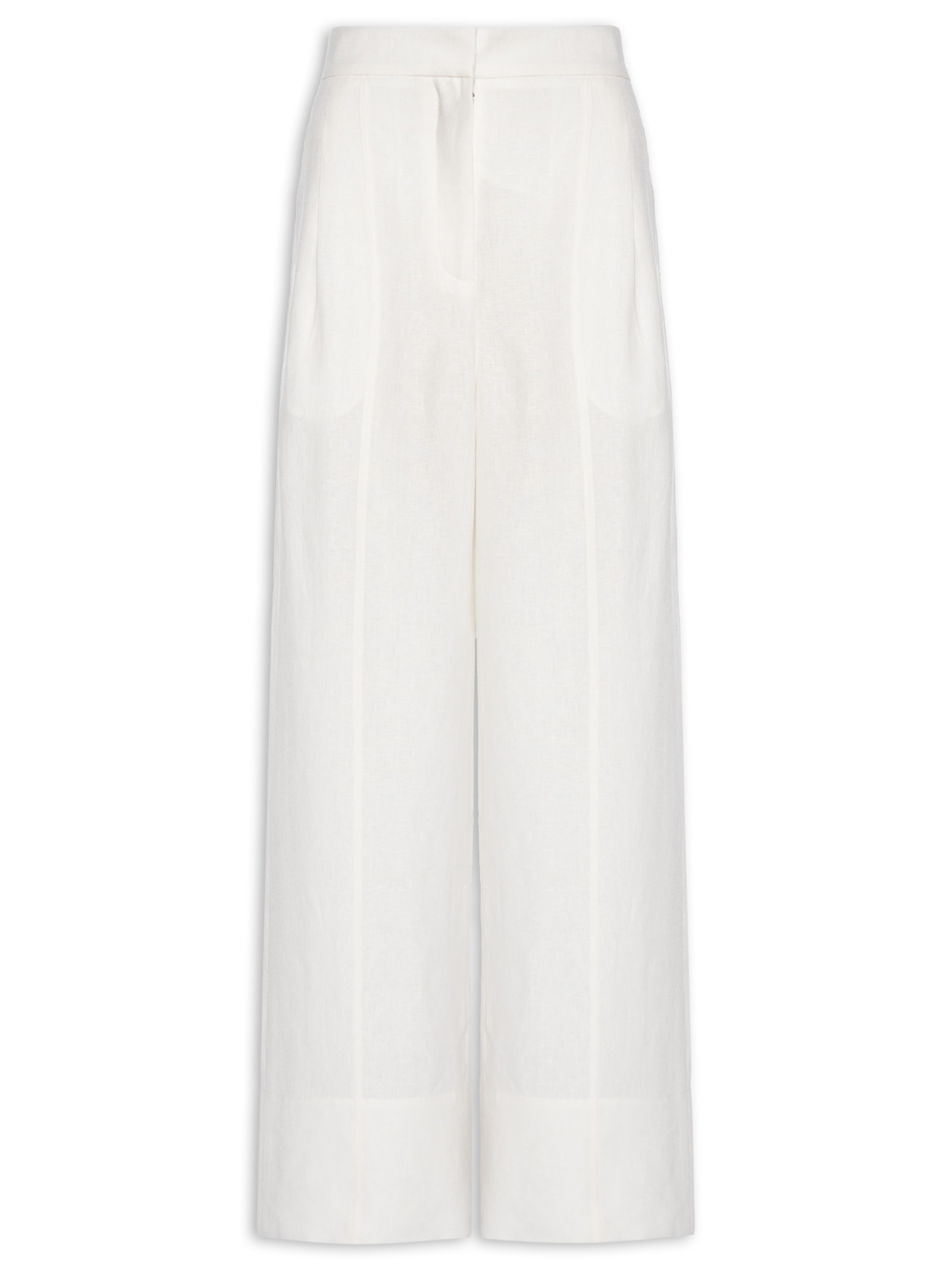 Calça Feminina De Linho Branco Animale