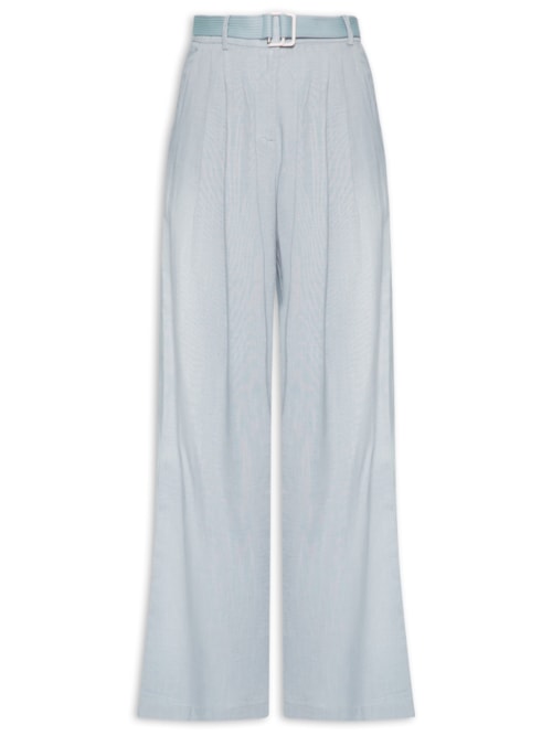 Calça Feminina De Linho Millie - Azul