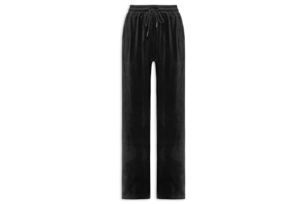 Calça Feminina De Moletom Plush - Preto